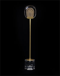 Aubyn Illuminated Glass Buffet Lamp - Luxury Living Collection