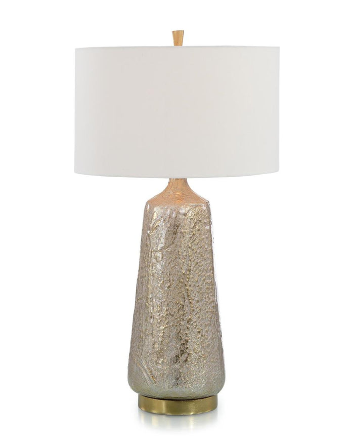 Sabela Champagne Enameled Table Lamp - Luxury Living Collection