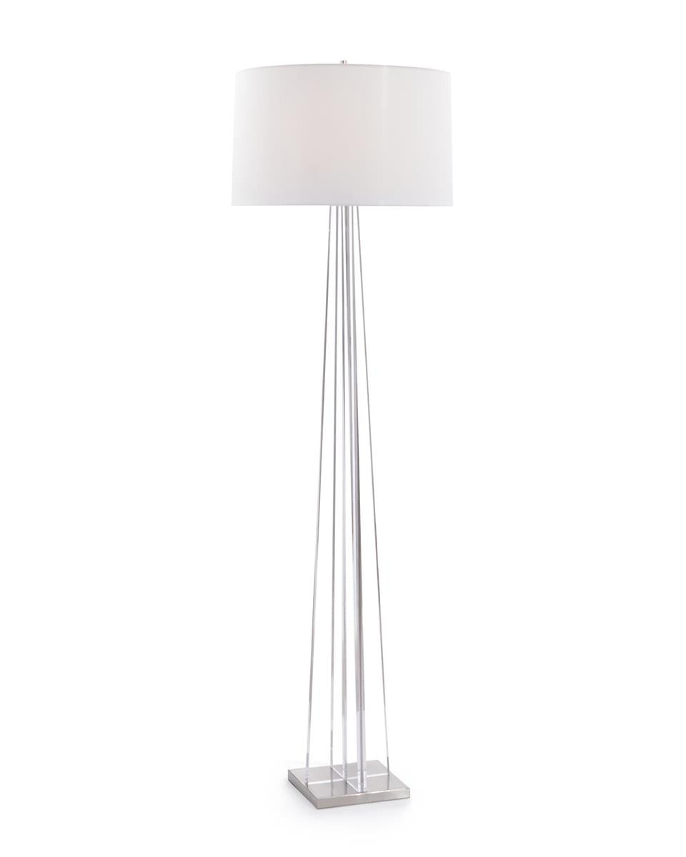 Mazi Acrylic Geometry Floor Lamp - Luxury Living Collection