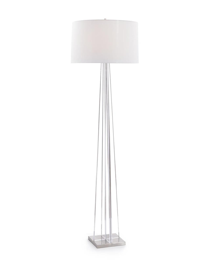 Mazi Acrylic Geometry Floor Lamp - Luxury Living Collection