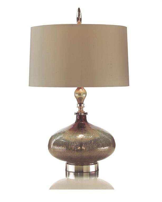 Brynlee Rainwater on Glass Table Lamp - Luxury Living Collection