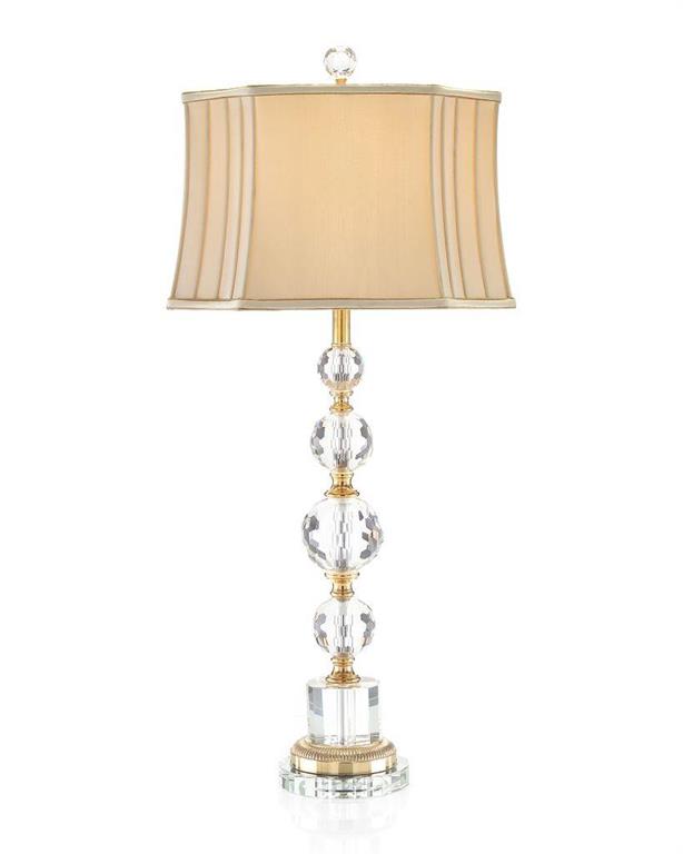 Lilly Briolette Crystal Table Lamp - Luxury Living Collection