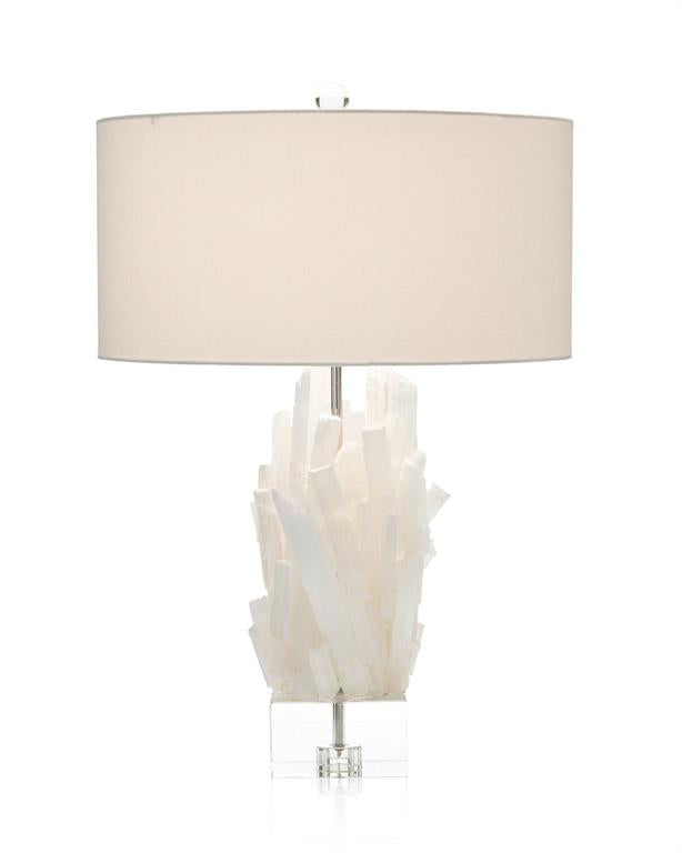 Charvi Selenite Table Lamp II - Luxury Living Collection