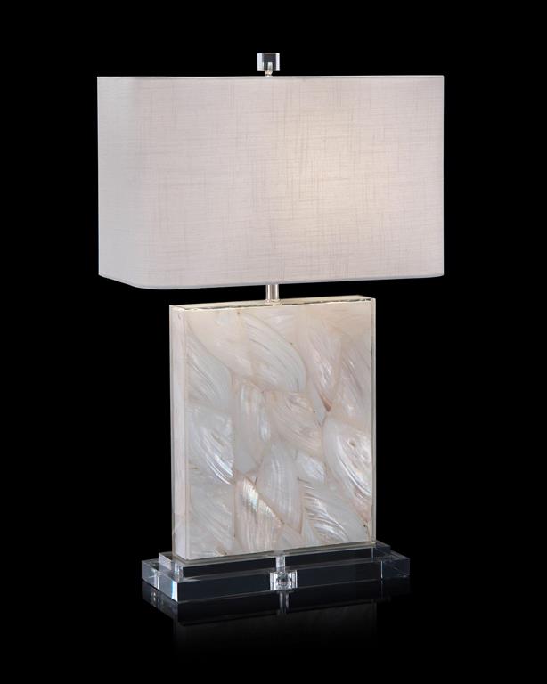 Zobia Mother-of-Pearl Table Lamp - Luxury Living Collection