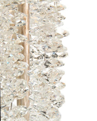 Aries Cascading Crystal Floor Lamp - Luxury Living Collection