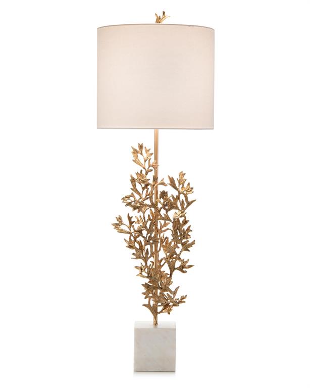 Felicity Brass Botanical Table Lamp - Luxury Living Collection