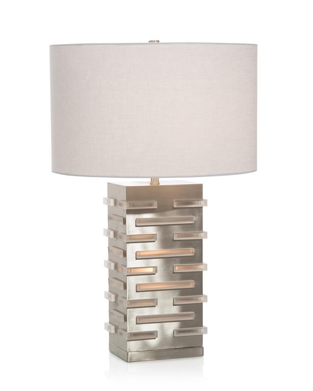 Scout Acrylic Blocks Illuminating Table Lamp - Luxury Living Collection