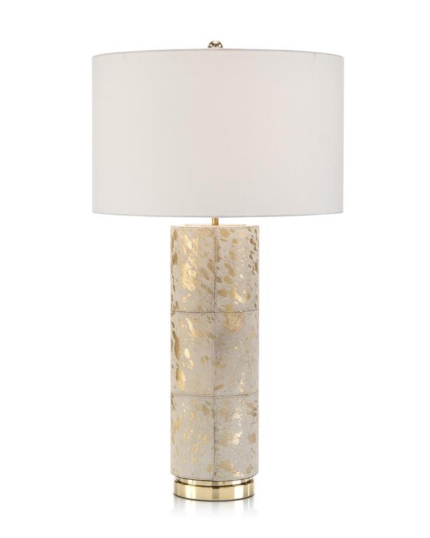 Exodus Hair on Hide Table Lamp - Luxury Living Collection