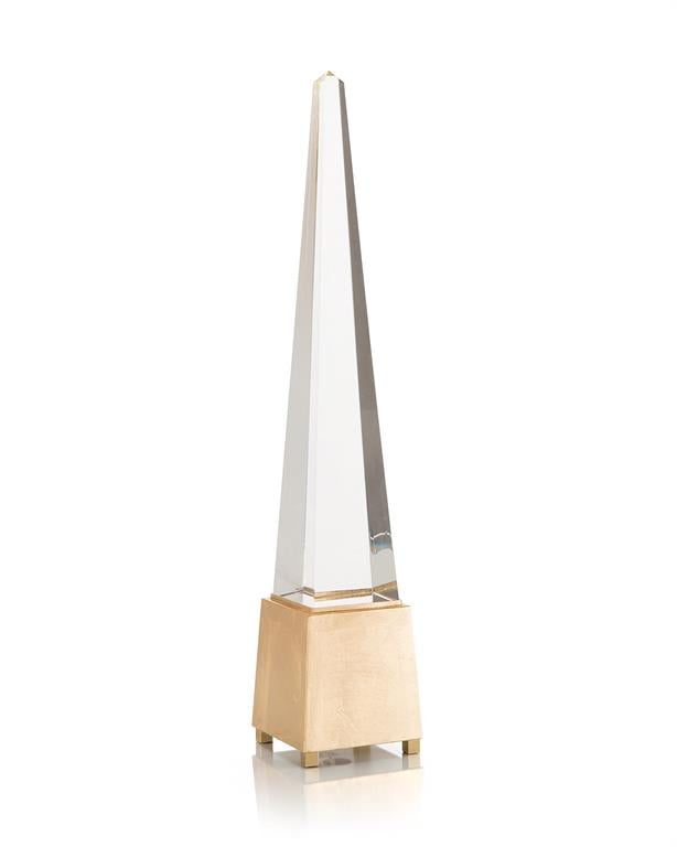 Alvara Lighted Crystal Spire - Luxury Living Collection