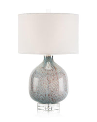 Weylyn Glass Urn Table Lamp - Luxury Living Collection