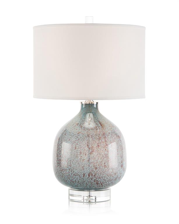 Weylyn Glass Urn Table Lamp - Luxury Living Collection