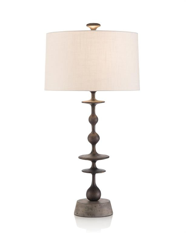 Makena Matte Black Baluster Table Lamp - Luxury Living Collection