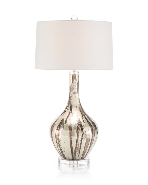 Isabel Painted Glass Table Lamp - Luxury Living Collection
