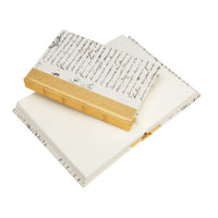 Decadent Gold Script Notebook