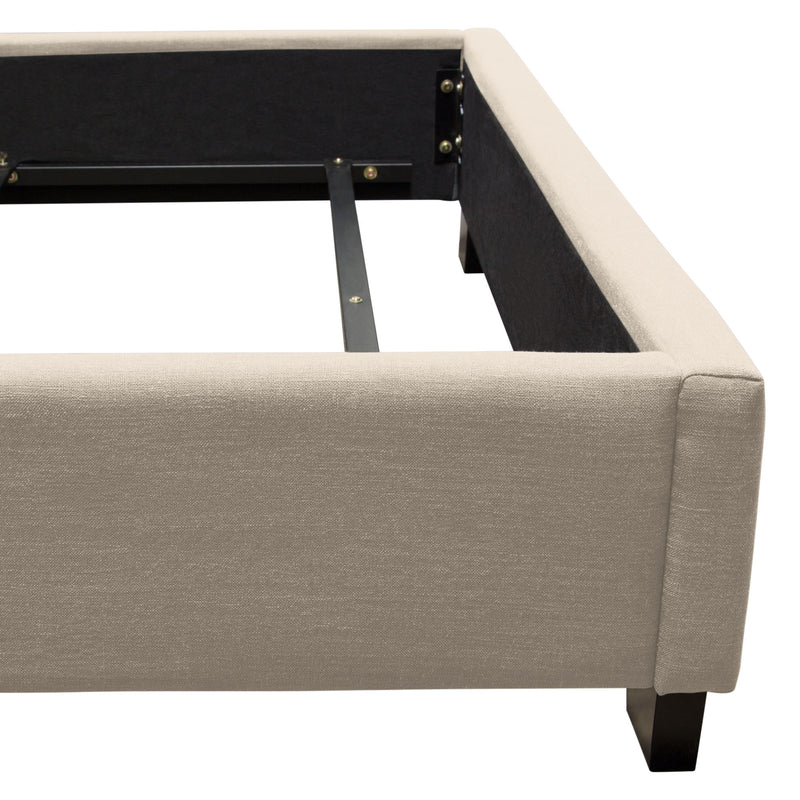 Agathe Desert Sand Linen Bed - Luxury Living Collection