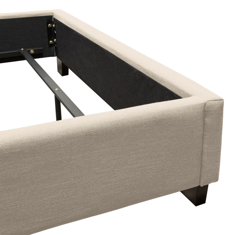 Agathe Desert Sand Linen Bed - Luxury Living Collection
