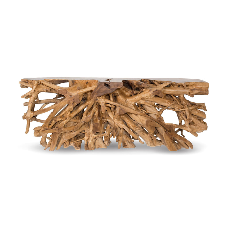 Large Natural Console Table