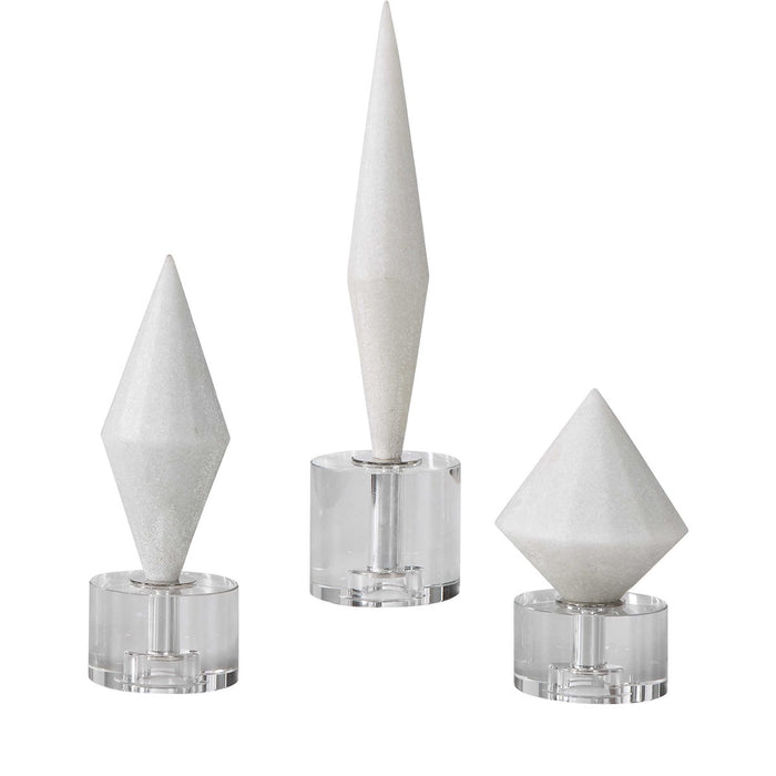 Landrin Decor (Set of 3) - Ivory White