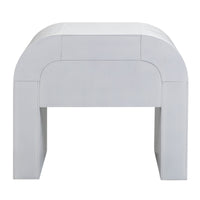 Lamisa White Nightstand - Luxury Living Collection
