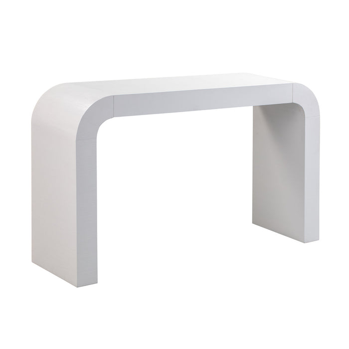 Lamisa White Console Table - Luxury Living Collection