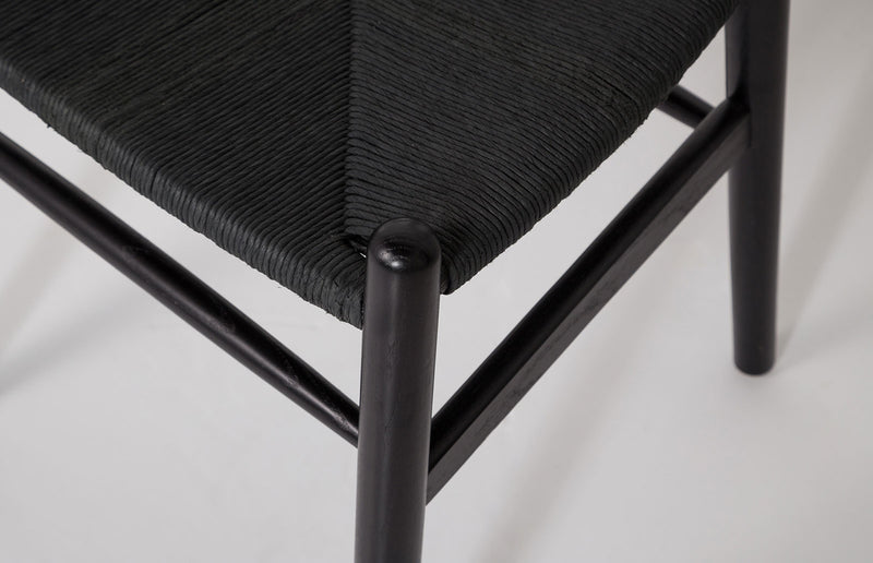 Palma Dining Chair - Matte Black