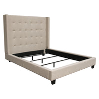 Solandis Sand Tufted Wing Bed