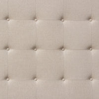 Solandis Sand Tufted Wing Bed