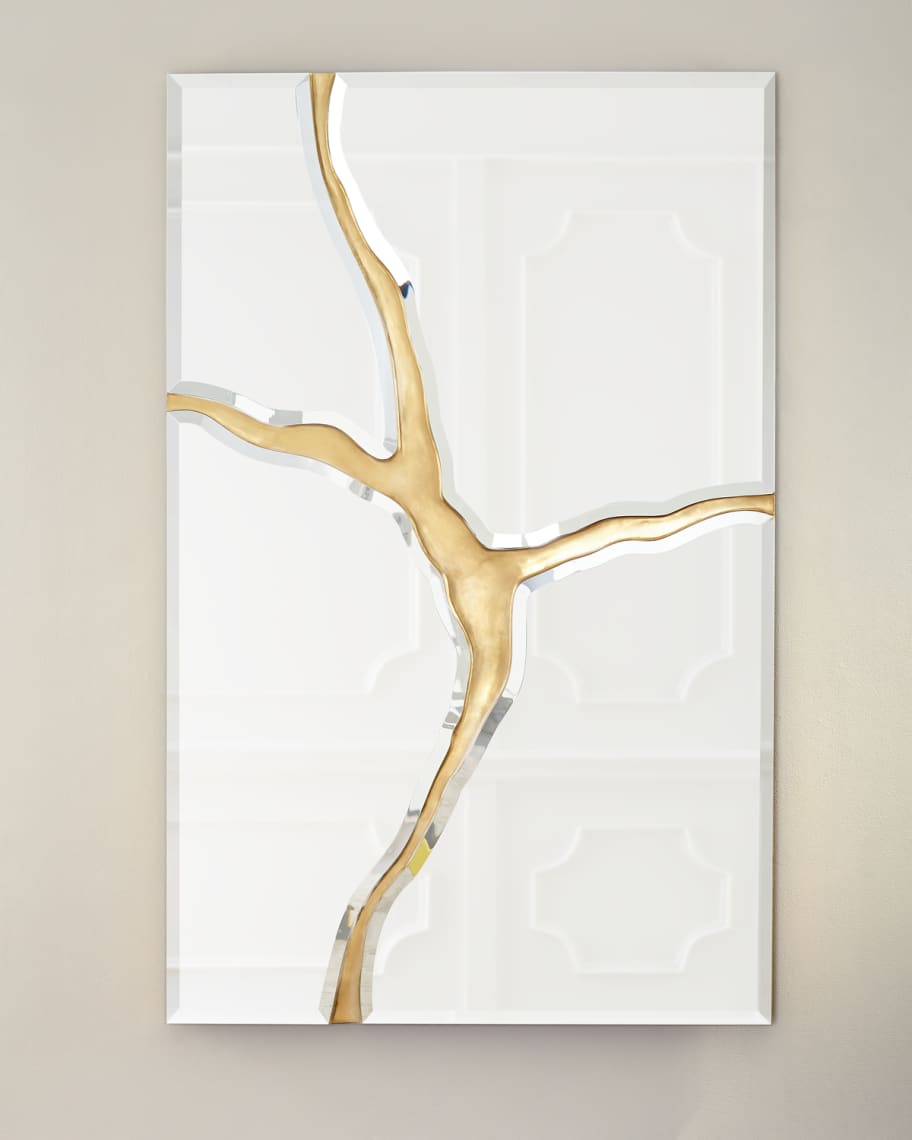 Mayan Exotic Gold Mirror - Luxury Living Collection