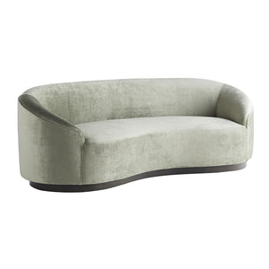 Emilee Small Mist Velvet Sofa