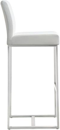 Moriah White Steel Barstools (Set of 2) - Luxury Living Collection