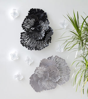 White Wall Flower Art