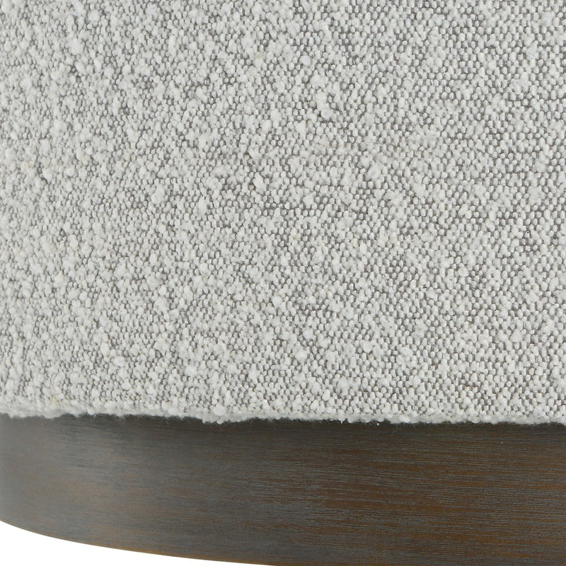 Messeta Gray Ottoman