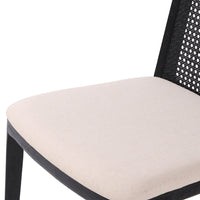 Cane Black Dining Chair (Set of 2)