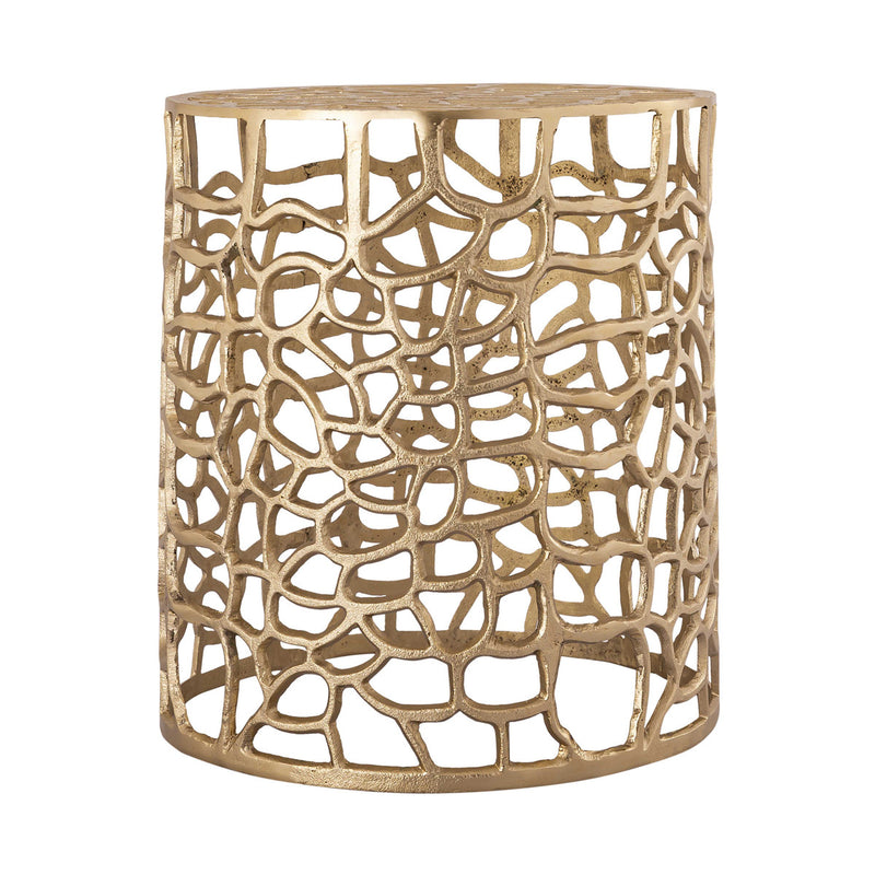 Nahal Gold Side Table - Luxury Living Collection