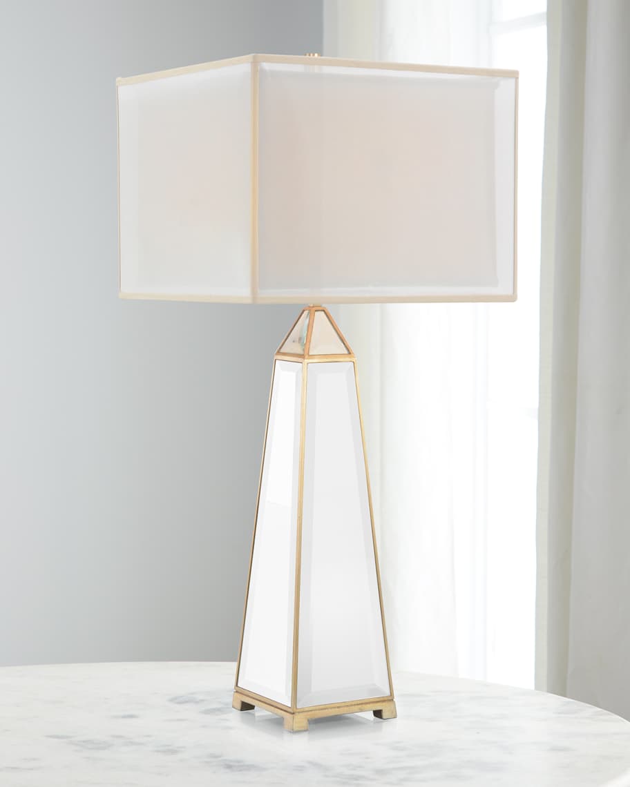 Adalius Obelisk Reflections Table Lamp - Luxury Living Collection