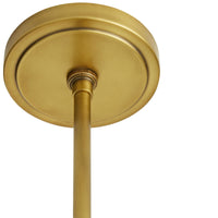 Aurora Antique Brass Oval Chandelier