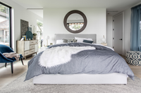 Lilith Grey Storage Bed