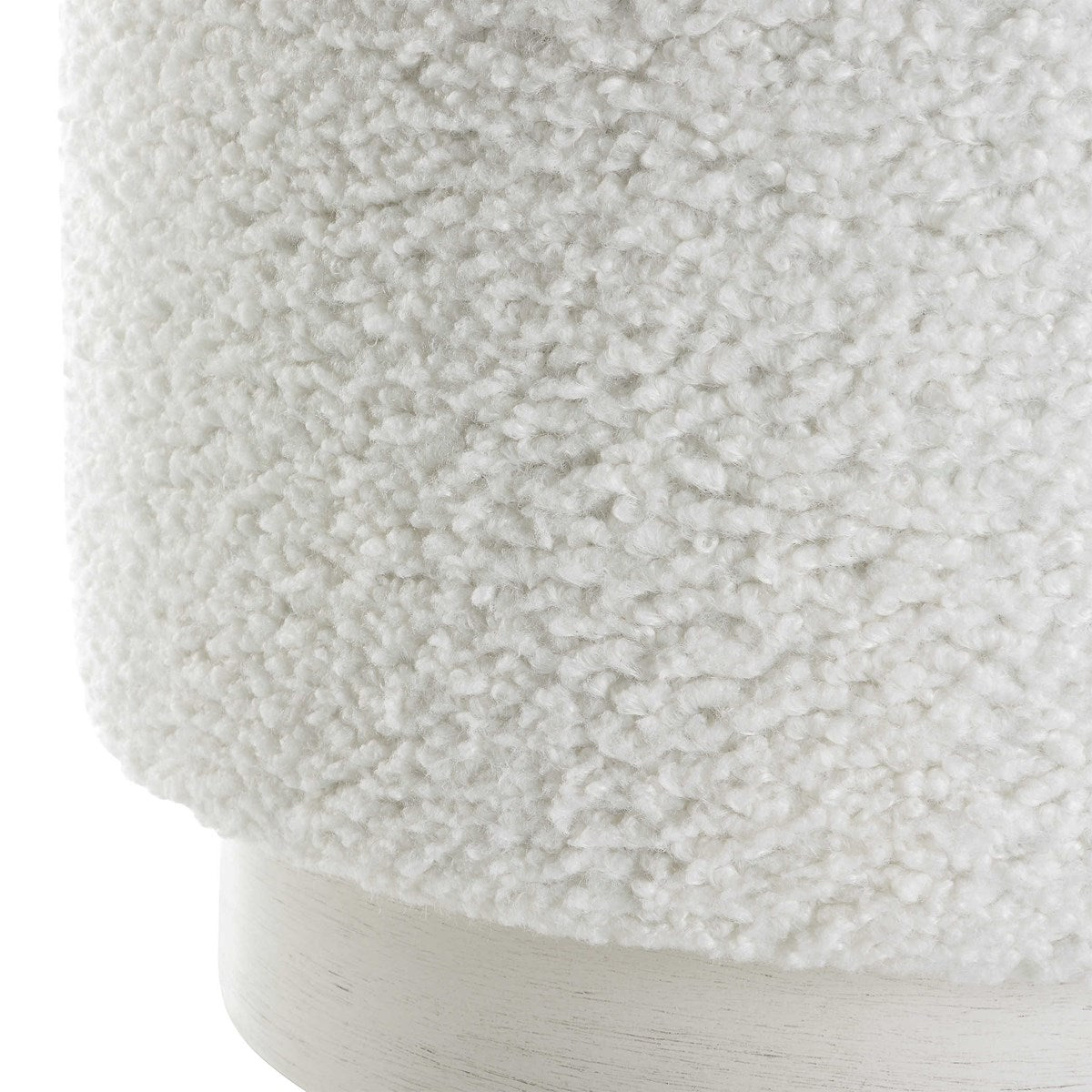 Messeta White Ottoman
