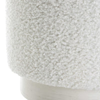Messeta White Ottoman