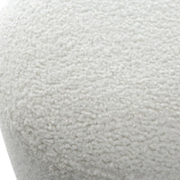 Messeta White Ottoman