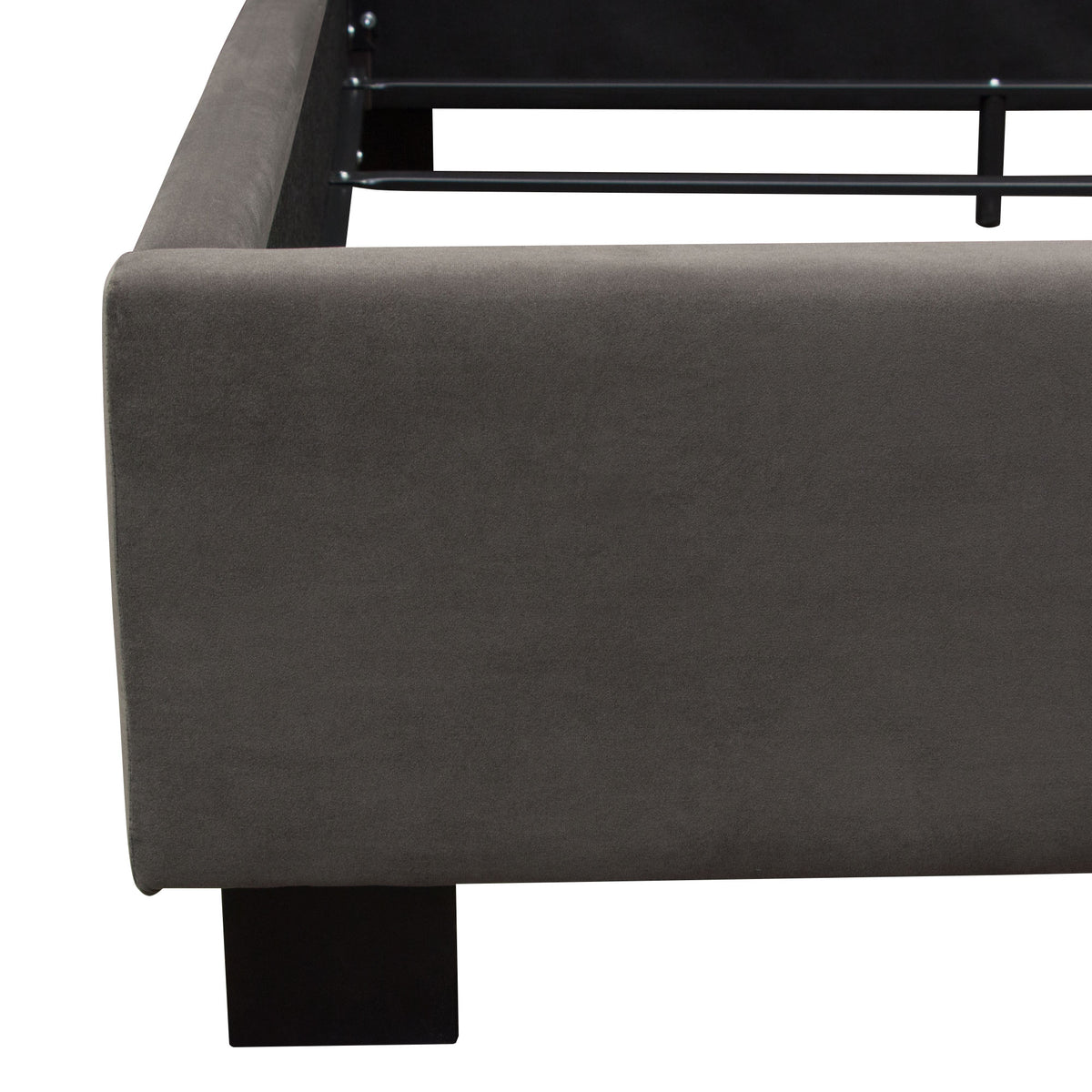 Thalia Grey Velvet Bed - Luxury Living Collection