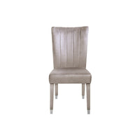 Vali Pink Velvet Dining Chair