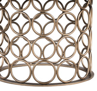 Philip Brass Round Dining Table - Luxury Living Collection