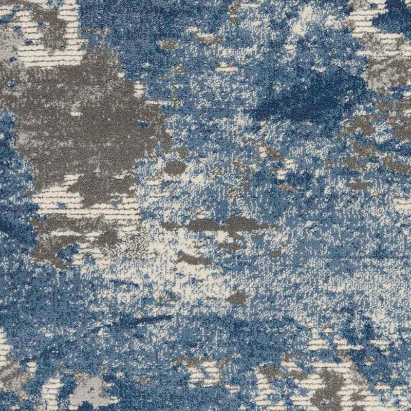 Russo Grey/Blue Rug - Elegance Collection