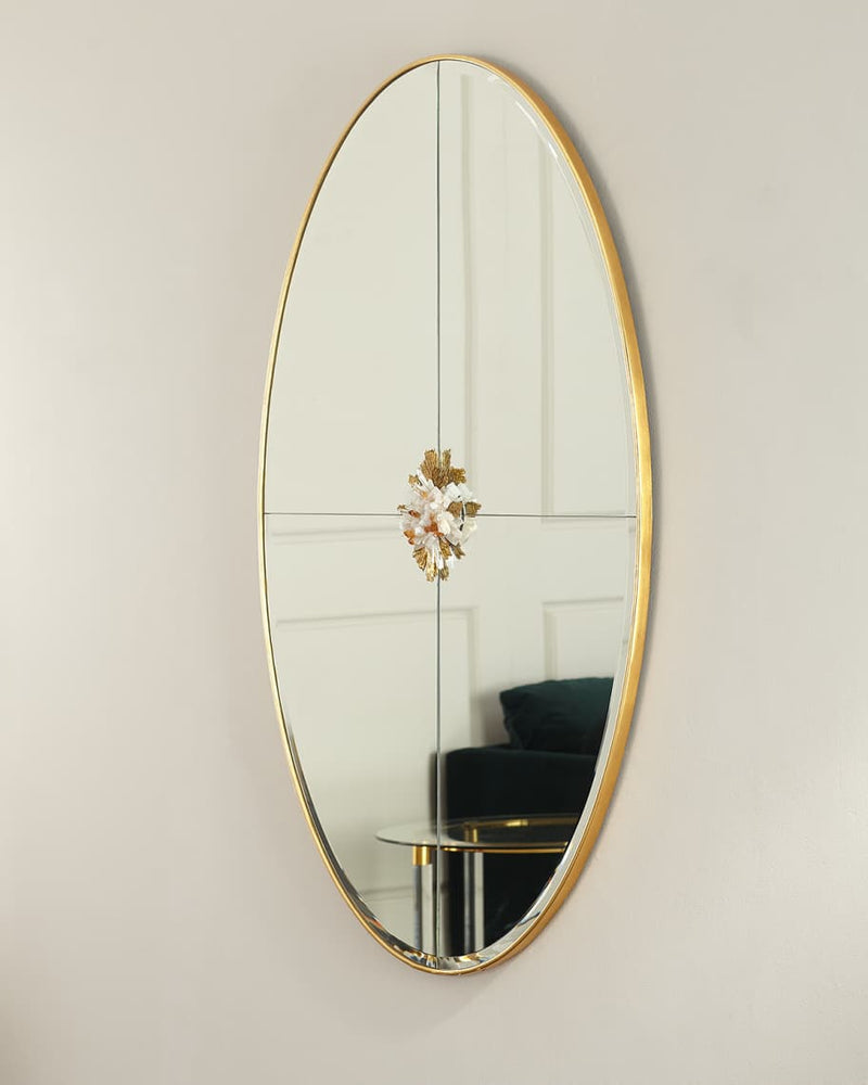 Adrienne Exotic Gold Mirror - Luxury Living Collection