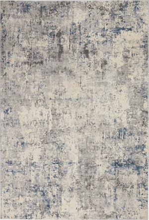 Russo Ivory/Grey-Blue Rug - Elegance Collection