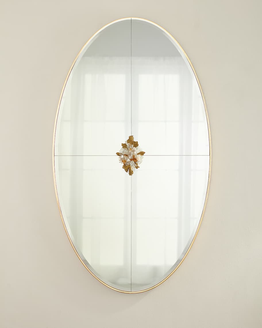 Adrienne Exotic Gold Mirror - Luxury Living Collection