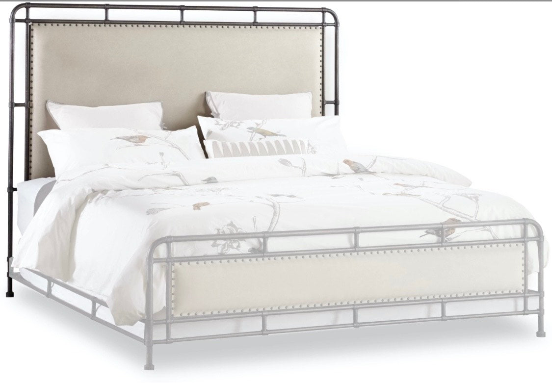 Rhea Metal Upholstered Bed