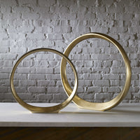 Jemiah Gold Ring Sculpture