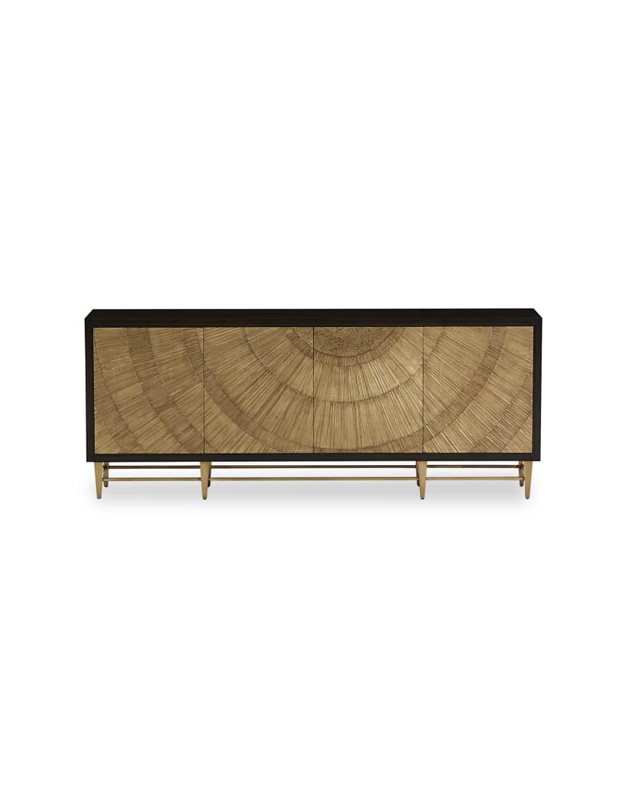 Radiance Golden Sideboard - Luxury Living Collection